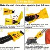 Professional Chainsaw Teeth Sharpener – Manual Jig for Precision Edges