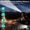 Super Bright Headlamp Adjustable Rechargeable LED Spotlight Headlight Torch IPX5 Waterproof Flashlight for Fishing Camping Hiking Running